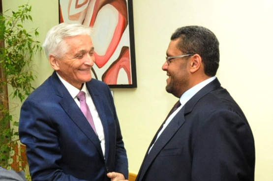 Zamjenik predsjedavajućeg Doma naroda dr. Nikola Špirić razgovarao sa ambasadorom Katara u Bosni i Hercegovini